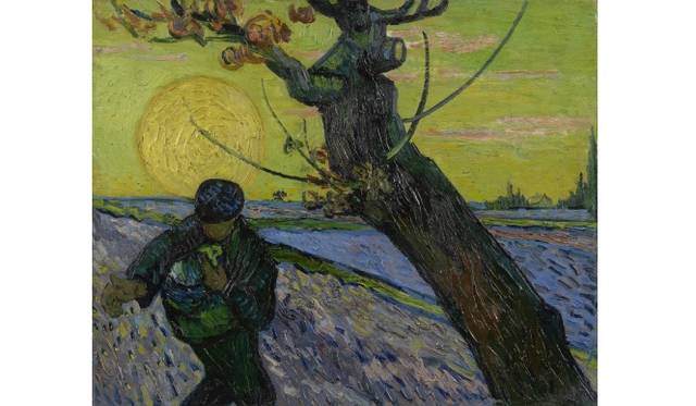The Sower Arles, November 1888 Vincent van Gogh (1853 - 1890) oil on canvas, 32.5 cm x 40.3 cm Van Gogh Museum, Amsterdam (Vincent van Gogh Foundation)