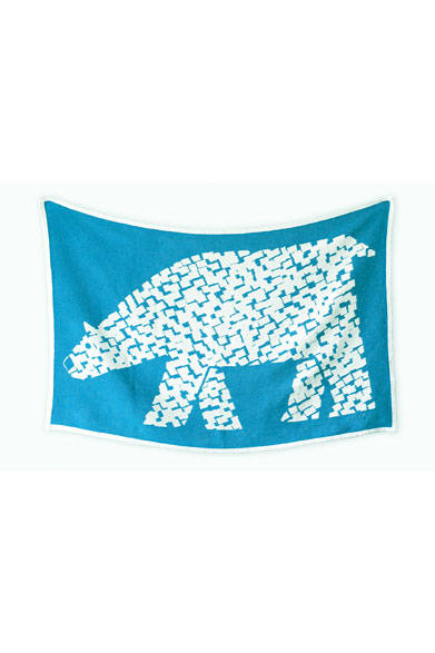 <strong>LAPUAN KANKURIT｜ラプアン カンクリ</strong><br />「JÄÄKÄRHU （ヤッカル）」 / Cotton Blanket　デザイン　鈴木マサル（日本限定発売）