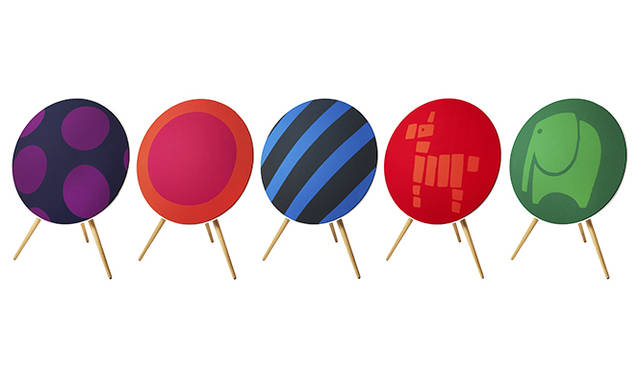 鈴木マサル氏とバング＆オルフセン ジャパンより数量限定で発表された「BeoPlay A9」のスピーカーカバー