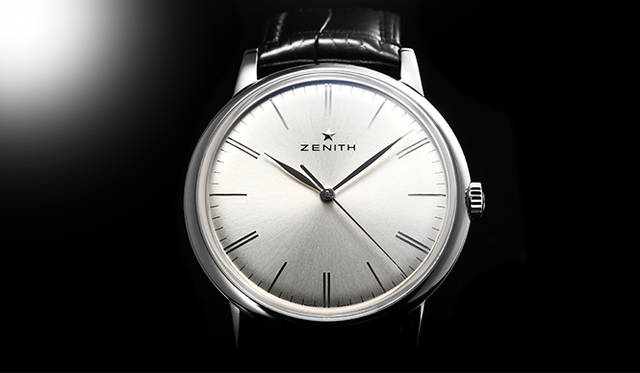 <strong>エリート 6150</strong><br />ケース｜ステンレススチール<br />直径｜42mm<br />厚さ｜9.45mm<br />ムーブメント｜自動巻き（Cal.6150）<br />ストラップ｜アリゲーター<br />防水｜5気圧<br />発売時期｜11月予定<br />予価｜88万5600円<br />