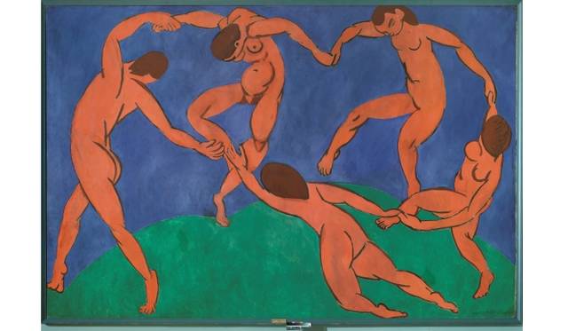 Henri MatisseLa Danse, 1909-1910Saint-Pétersbourg, musée de l’Ermitage. © Succession H. Matisse. Photo : © The State Hermitage Museum, Saint Petersburg, 2015/ Vladimir Terebenin, 2014