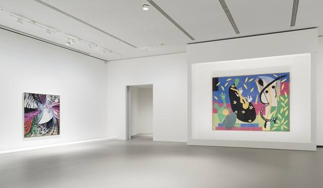 © National Gallery of Art, Washington © Adagp,Paris 2015 pour l'oeuvre de František Kupka, © Centre Pompidou,Musée national d’art moderne © Succession H. Matisse 2015 pourl'oeuvre d'Henri Matisse. Photo Fondation Louis Vuitton / MartinArgyroglo