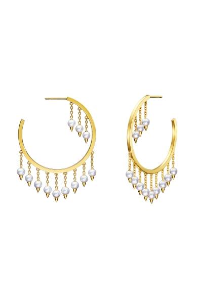 danger fringeイヤリング 62万6400円