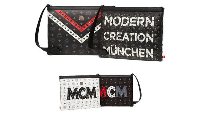 <strong>MCM｜エムシーエム</strong><br />「MCM × EKOCYCLE™」コラボレーションラインのラージサイズのクラッチ