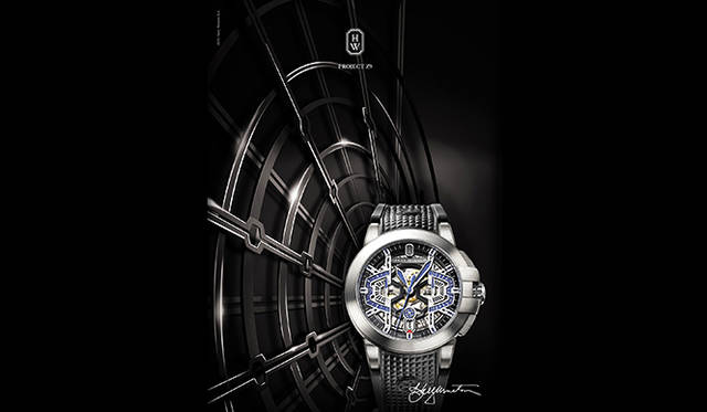 <strong>プロジェクト Z9</strong><br />ケース｜ザリウム<br />直径｜44.2mm<br />厚さ｜13.2mm<br />ムーブメント｜自動巻き（Cal.HW3304）<br />機能｜クロノグラフ（30分積算計、12時間積算計）、フライバック機能付き（クロノグラフの針を計測中にゼロに戻し、即再計測スタートできる）<br />ストラップ｜ブラックラバー<br />防水｜10気圧<br />限定数｜世界限定300本<br />発売時期｜12月<br />予価｜267万7778円（税抜）