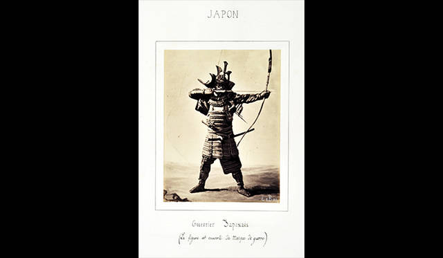 ギメ東洋美術館よりアポリネール・ル・バ 「日本の武者」、1864© Guimet National Museum of Asian Arts