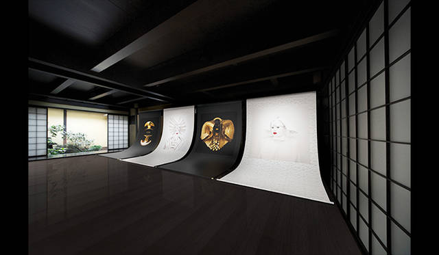 ヨシダ キミコ展の会場イメージ