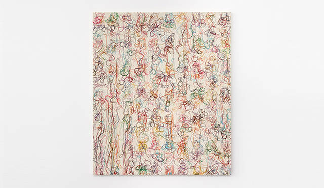 Ghada AmerColor Misbehavior(2009) © Jérémie Souteyrat / Louis Vuitton, © JASPAR, Tokyo, 2015