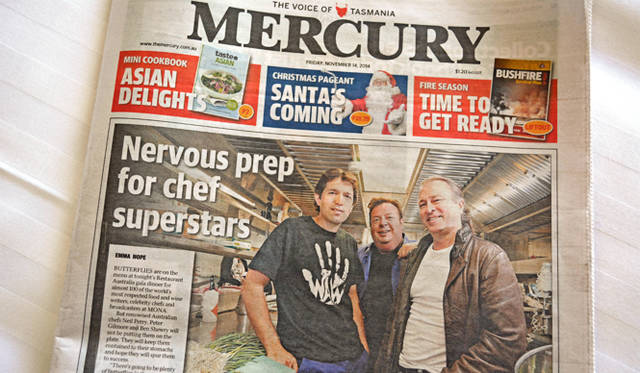 <br />翌日の地元紙ではトップで紹介