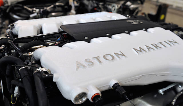 アストンマーティンのファクトリー内部