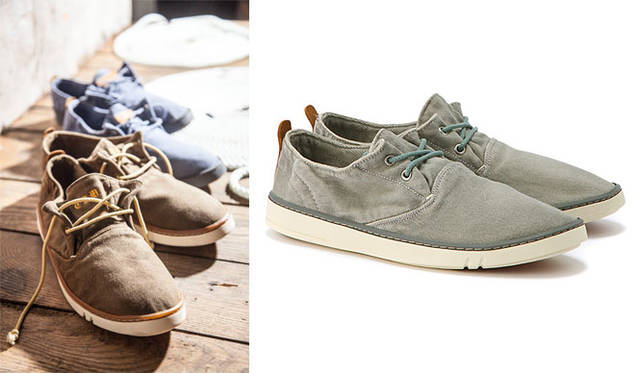 <strong>Timberland｜ティンバーランド</strong><br />「カスタムメイドオーダーシステム」　左／「Hookset（フックセット）」、右／干場義雅オーダー「HOOKSET」