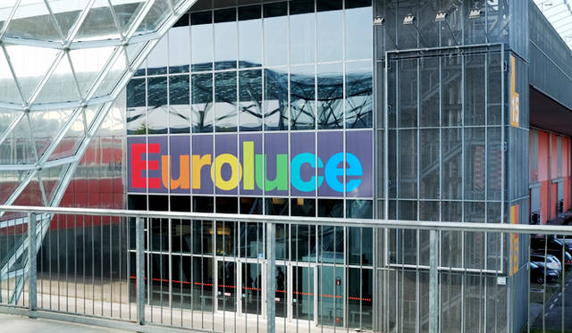 ミラノサローネ会場Euroluceパビリオン