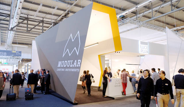 LUCE PLANのブース隣にはMODULAR社のブースが併設されていた