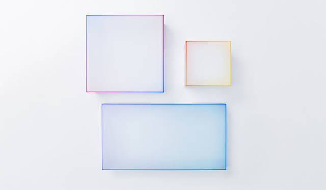 <strong>nendo｜ネンド</strong><br />「nendo works 2014-2015」　soft / for Glas Italia