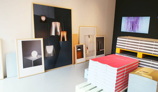 「FLOS New Catalogue」 インスタレーション