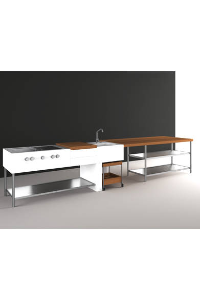 キッチン「OPEN」by Piero Lissoni（2014-2015）