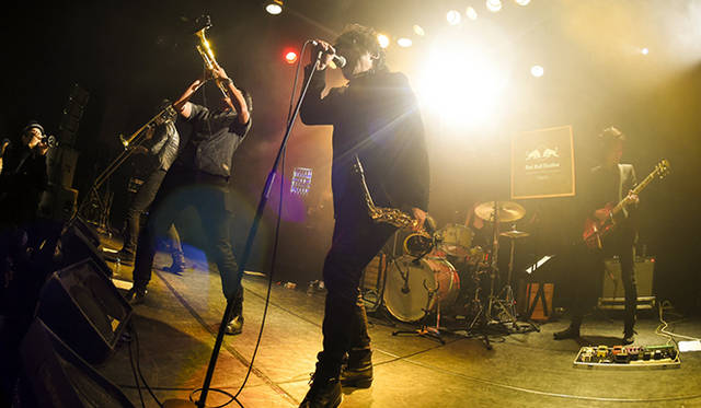 オープニングイベントに登場した「THE MAN（ザ マン）」