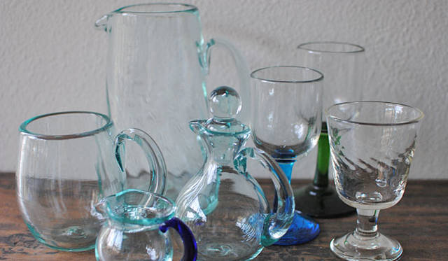 <strong>民藝のある暮し 手しごと</strong><br />開店1周年企画「初夏のガラス展」開催