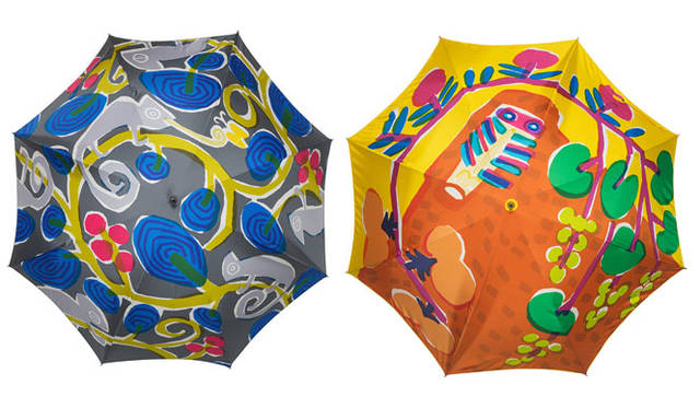 <strong>EXHIBITION｜鈴木マサルのテキスタイル　傘とラグとタオルと</strong><br/>「OTTAIPNU Umbrella & Parasol COLLECTION」［60cm］各1万2960円