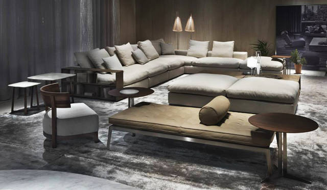 ソファ「GROUNDPIECE」by Antonio Citterio<br>