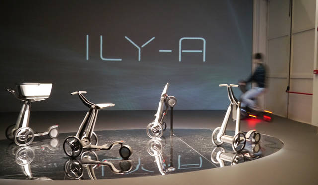 4つのモードに変化するアイシン精機のILY-A