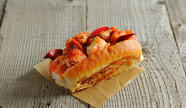 「ロブスターロール（US）」1580円