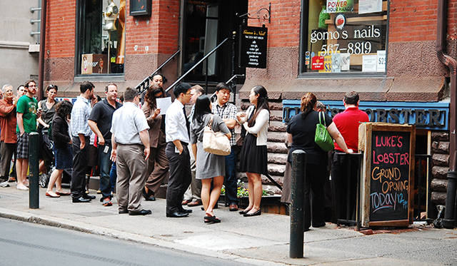 ニューヨーク・マンハッタンにある本店では、ニューヨーカーだけでなく観光客も連日、列をつくっている