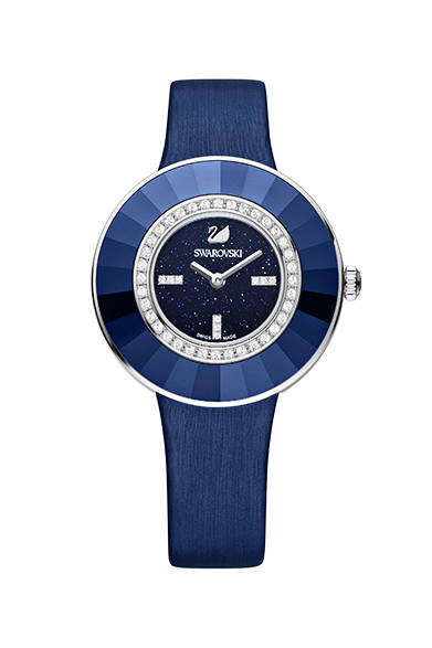 <strong>オクテア ドレッシー</strong><br />ケース｜ステンレススチール＋ファセットセラミック付きベゼル<br />直径｜36mm<br />ムーブメント｜クォーツ<br />ストラップ｜レザー<br />防水｜日常生活防水<br />発売時期｜2015年秋予定<br />価格｜未定<br />