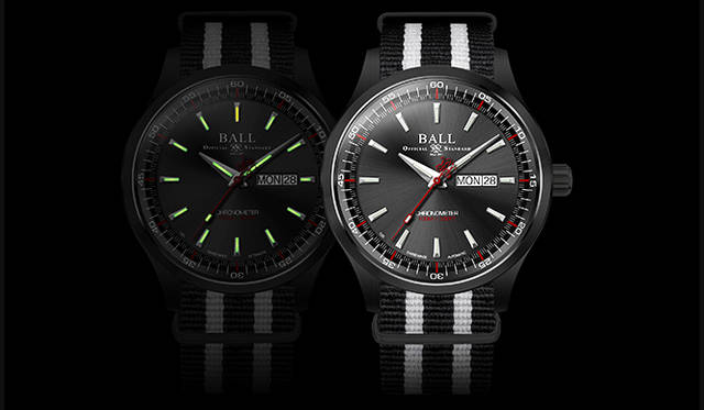 <strong>エンジニアII ボルケーノ</strong><br />ケース｜ミューメタル・カーバイト<br />直径｜45mm<br />厚さ｜12.4mm<br />ムーブメント｜自動巻き（Cal.RR1102-C）<br />機能｜日付表示、曜日表示、15個のマイクロガスライトによる自己発光システム、8万A/m以上の耐磁性<br />ストラップ｜ブラックラバー（ナイロン製NATOストラップ付属）<br />防水｜100ｍ<br />発売時期｜11月予定<br />予価｜43万2000円<br />