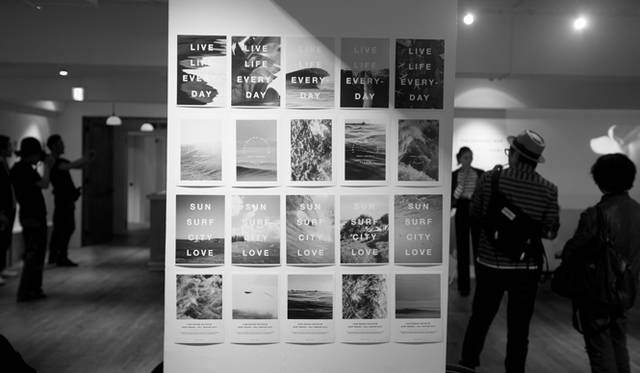 4月中旬におこなわれたLOVE Design Initiative Australia（LVDI）のエキシビション『“FOCUS”東京エキシビション 2015』の様子<br/>Photograph by Gianluca Wright