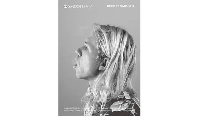 LVDIの手がけたSMOOTH V!Pの広告ビジュアル<br/>Photograph by Gianluca Wright