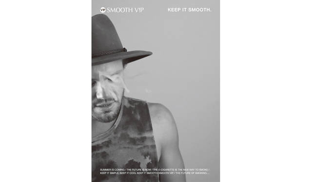 LVDIの手がけたSMOOTH V!Pの広告ビジュアル<br/>Photograph by Gianluca Wright