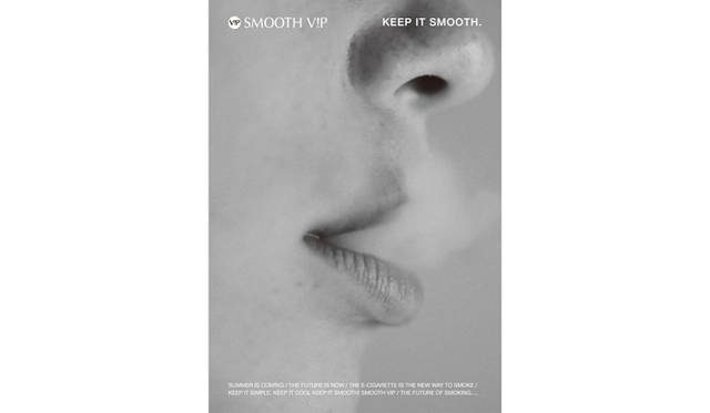 LVDIの手がけたSMOOTH V!Pの広告ビジュアル<br/>Photograph by Gianluca Wright