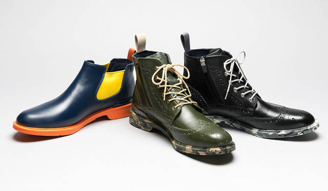 <strong>ISETAN MEN’S｜イセタンメンズ</strong><br />「Regal（リーガル）レインシューズ」サイドゴアブーツ1万5120円、レースアップブーツ各1万7280円（すべて伊勢丹限定カラー）