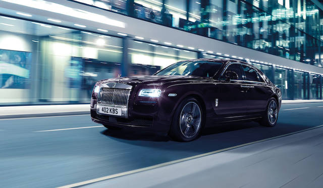 2014年に登場したゴーストの特別限定モデル。エンジンの最高出力がプラス30bhpの593bhp（601ps）とされた