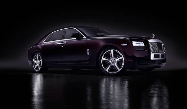 2014年に登場したゴーストの特別限定モデル。エンジンの最高出力がプラス30bhpの593bhp（601ps）とされた