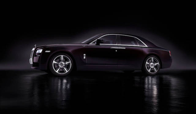 2014年に登場したゴーストの特別限定モデル。エンジンの最高出力がプラス30bhpの593bhp（601ps）とされた