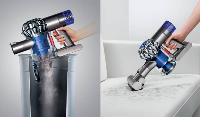 <strong>dyson｜ダイソン</strong><br />コードレス型スティッククリーナー「Dyson V6 Fluffy（ダイソンV6フラフィ）」ゴミ捨ても簡単
