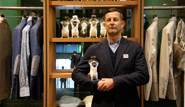 開催中には、デザイナーのニック・ホーランド氏も来日した