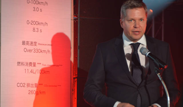 フェラーリ極東エリア統括　ディーター・クネヒテル氏