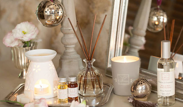<strong>Florame,Collines de Provence｜フローラム、コリンヌ・ド・プロヴァンス</strong><br />ナチュラルな原材料を使用したホームフレグランス製品ブランド「Collines de Provence（コリンヌ・ド・プロヴァンス）」も登場