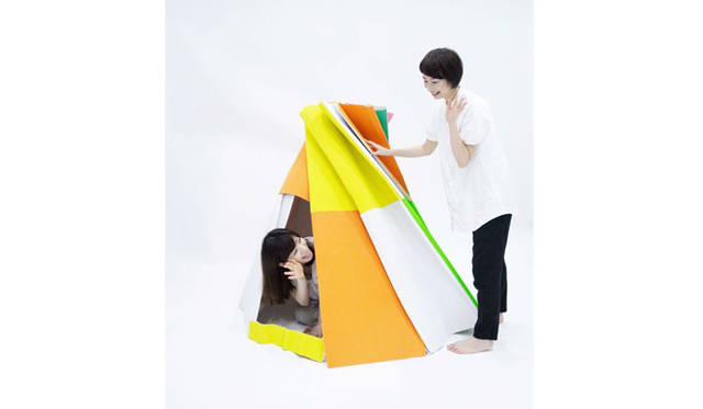 作品名「yamaori taniori tent」