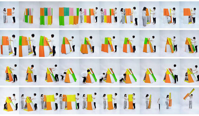 作品名「yamaori taniori tent」