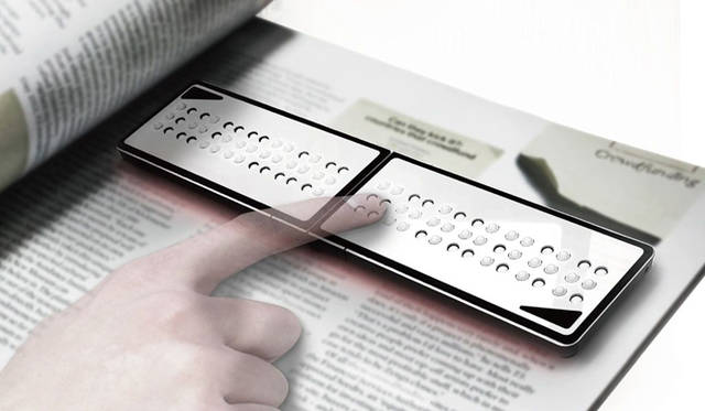 作品名「Braille Reader」