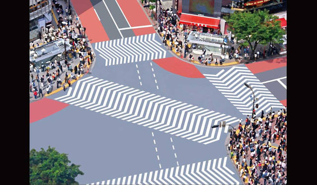 作品名「>crosswalk<」