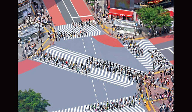 作品名「>crosswalk<」