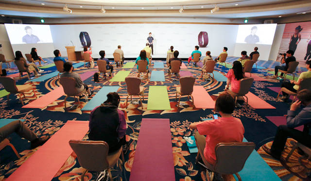 ボディデザイナーの森俊憲氏による、日常エクササイズについてのトーク