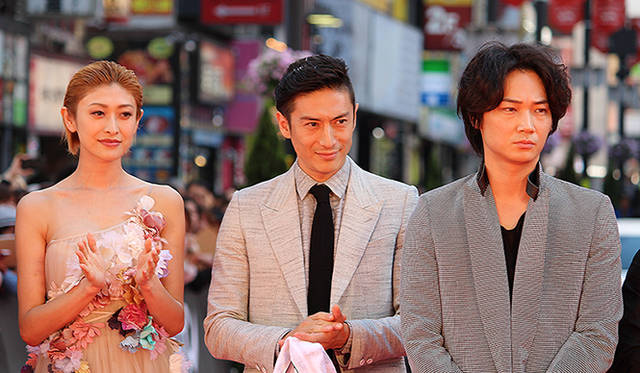 ジャパンプレミア　レッドカーペットの模様