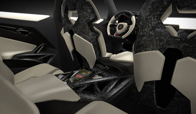 2012年の北京モーターショーで公開されたコンセプトカー「ウルス」