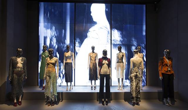 Installation view of 